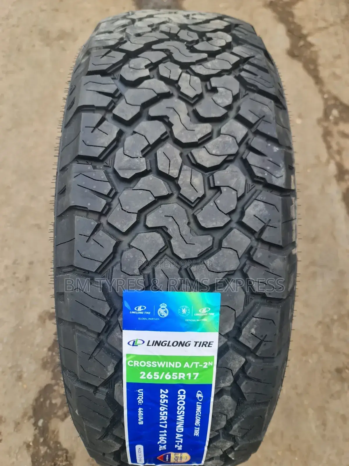 265 /65 R17 Linglong Tires (All Terrein) Crosswind - At2