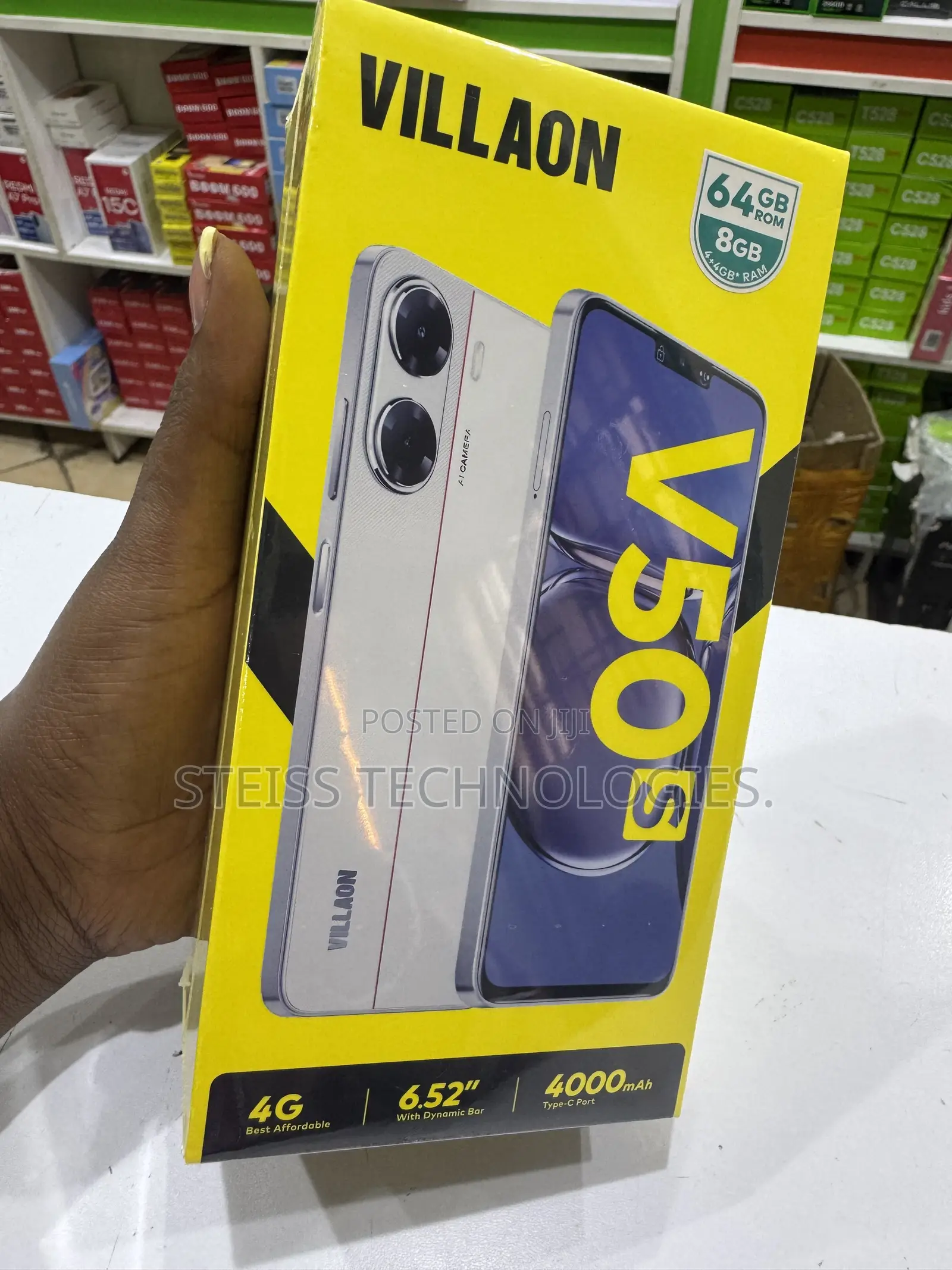 New Villaon V50s 64 GB Black
