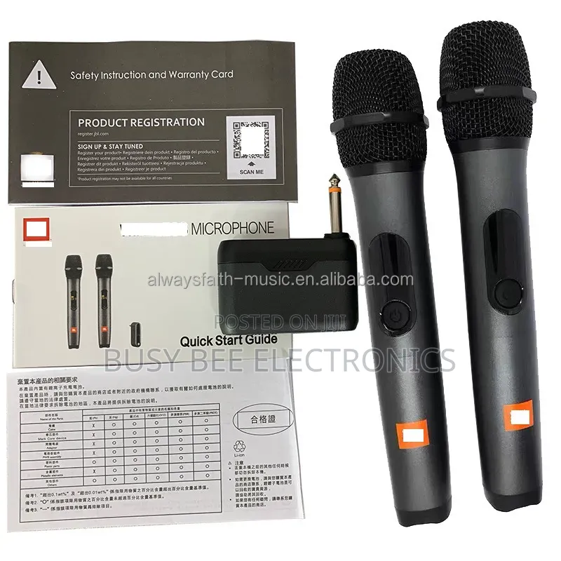 Dynamic Wireless Microphone Set Handheld Microphone