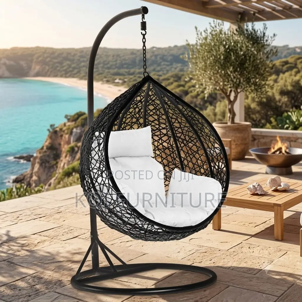 Home Chairs; Hanging Gardens Rattan Hammock Chairs