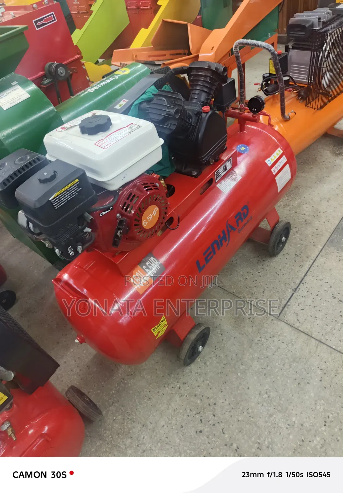 150l Petrol Lenhard Germany Air Compressor