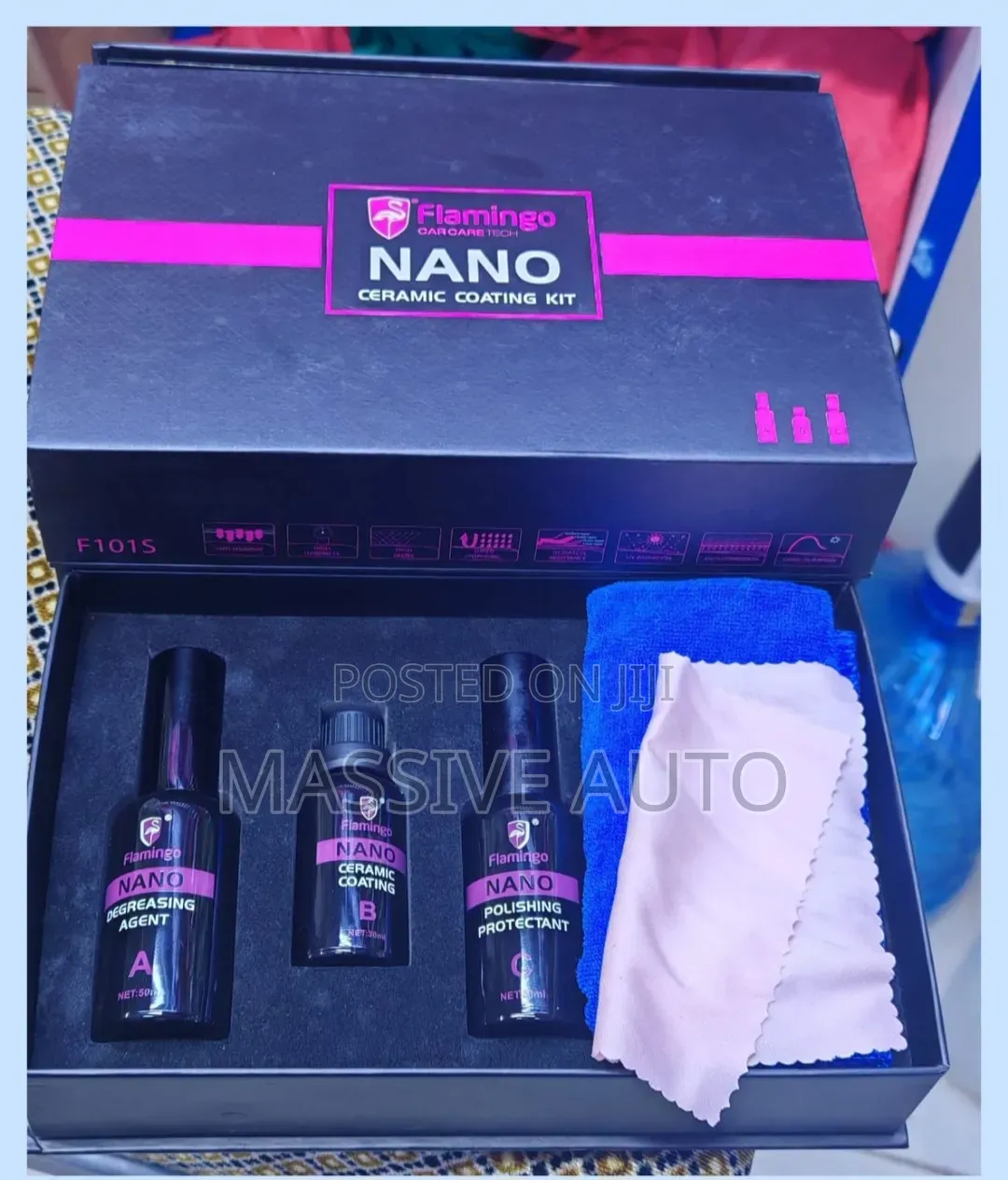 Flamingo Nabo Ceramic Coating Kit(3pcs Kit