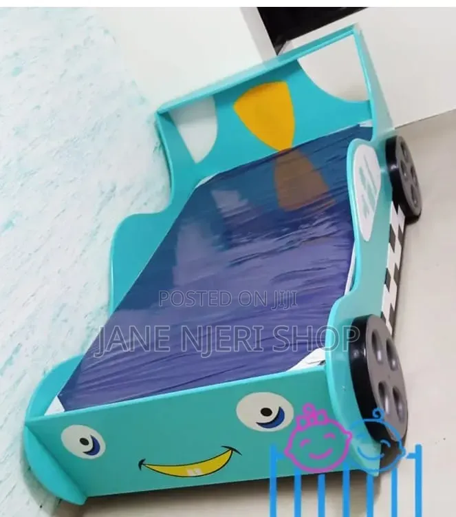 3*6 Kids Baby Coat Bed With Decorated Side Wheel