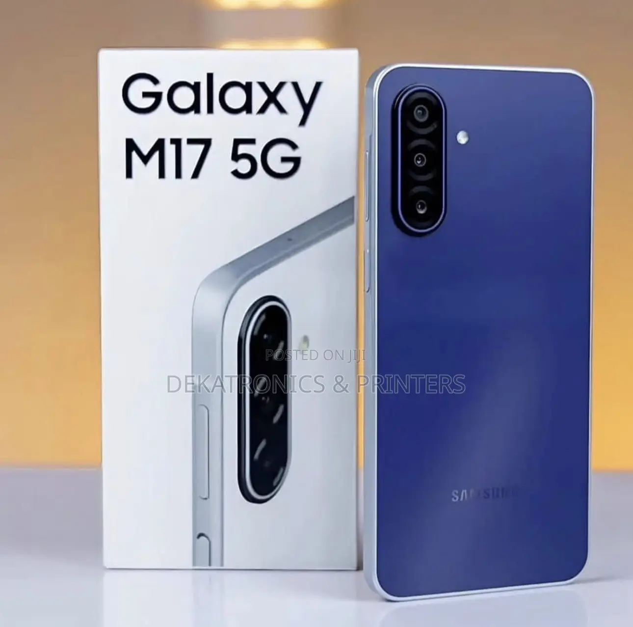 New Samsung Galaxy M17 5G 128 GB Blue