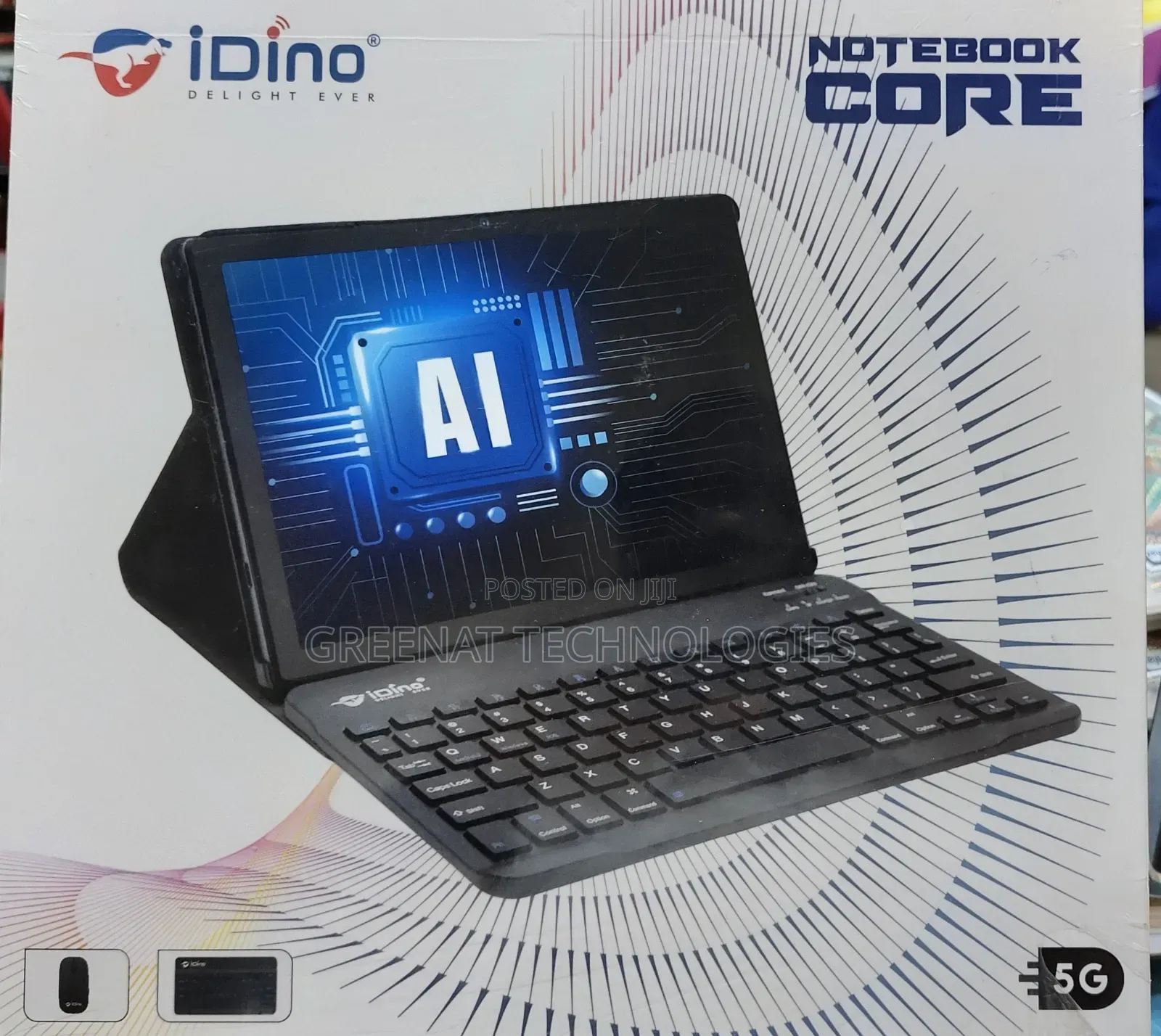 New Idino Notebook Core 512 GB Silver