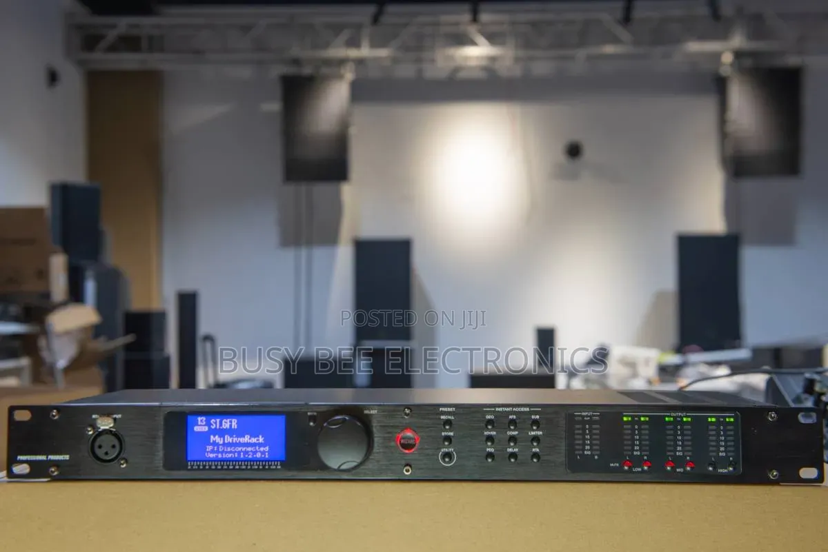 Pa2 App Control Driverack 2 Input 6 Output Speaker Management System