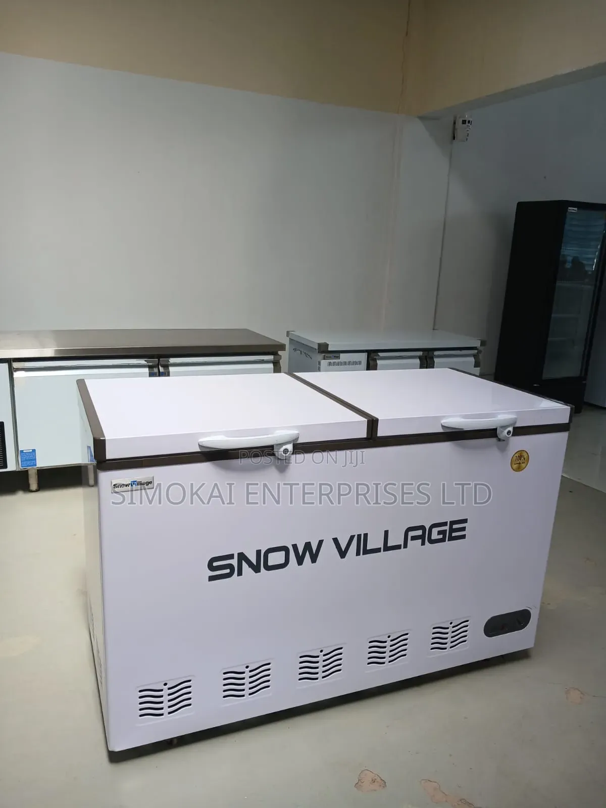 388l Dual Temperature Snow Village Chest Freezer BCD-388