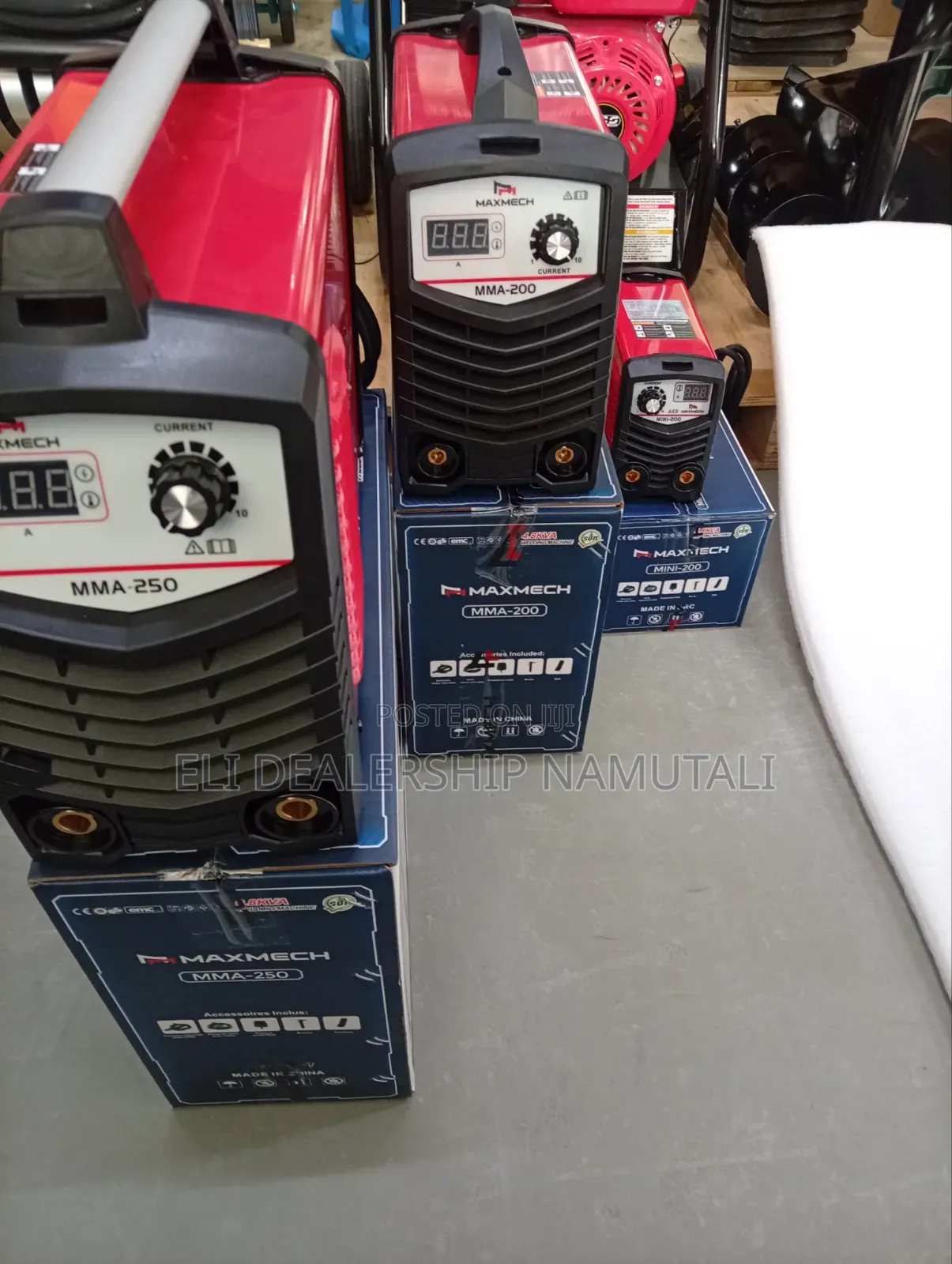 Maxmech Mma-250 Energy-Efficient Inverter Welding Machine