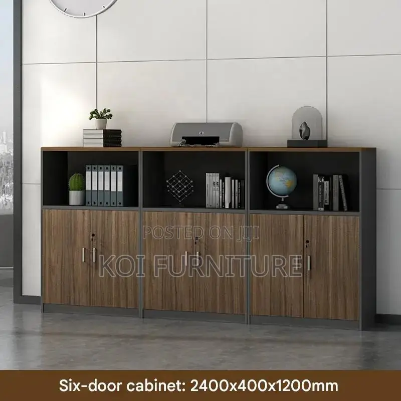 Executive 6 Doors Office Storage Credenza