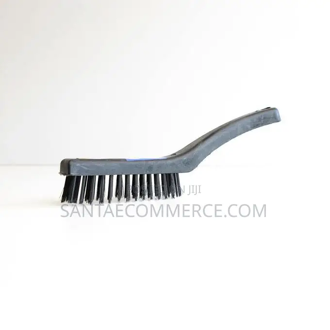 Steel Wire Brush With Plastic Handle