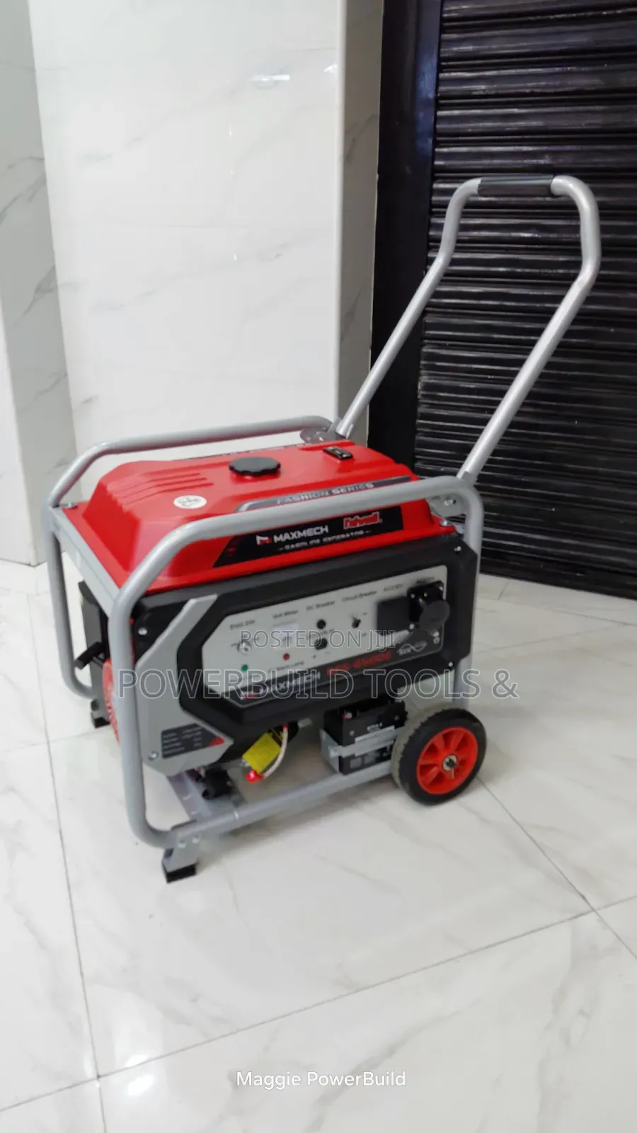 Maxmech RFS-6500e 7kva Keystart Petrol Generator
