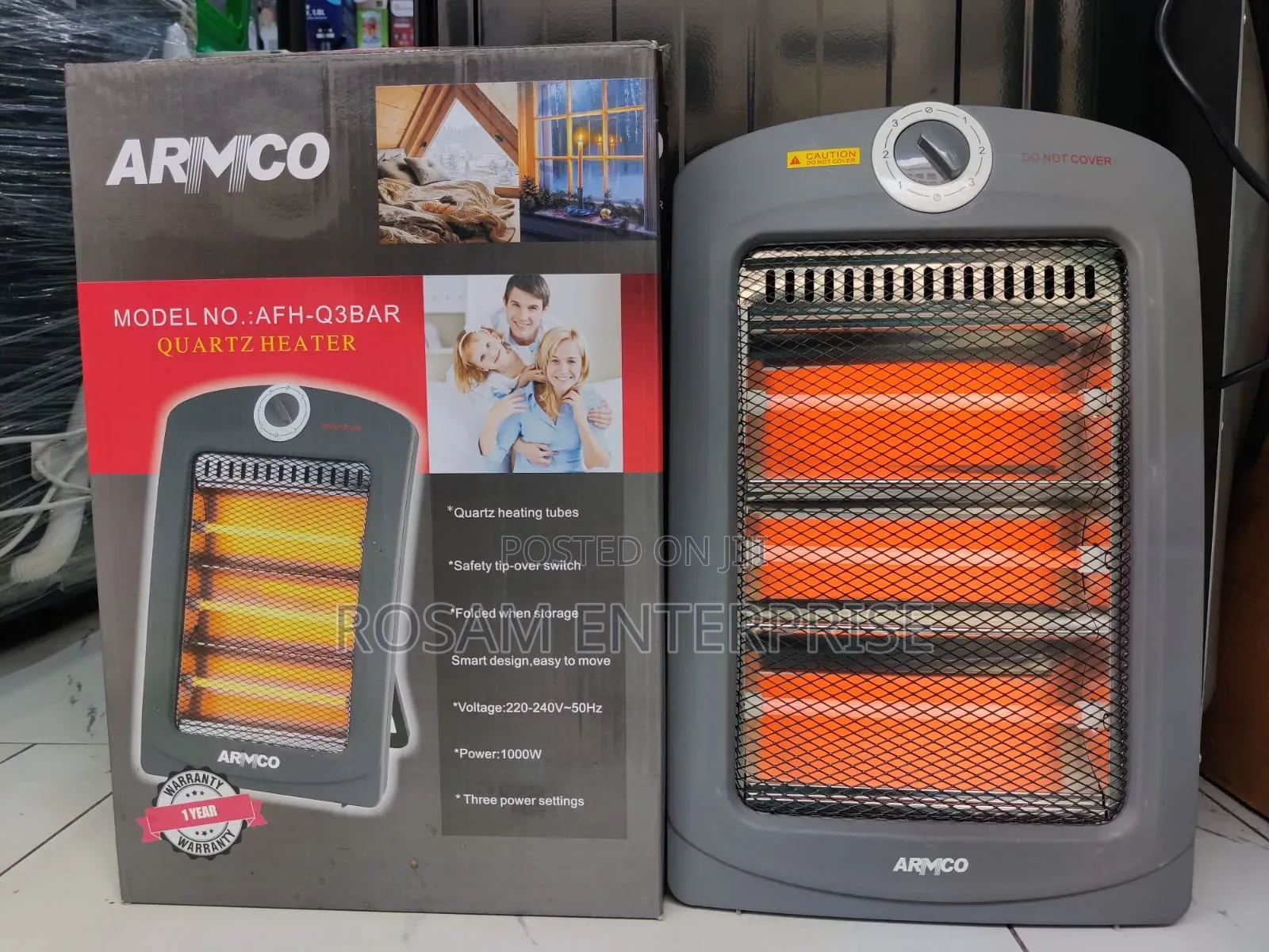 Armco 3bar Quartz Heater