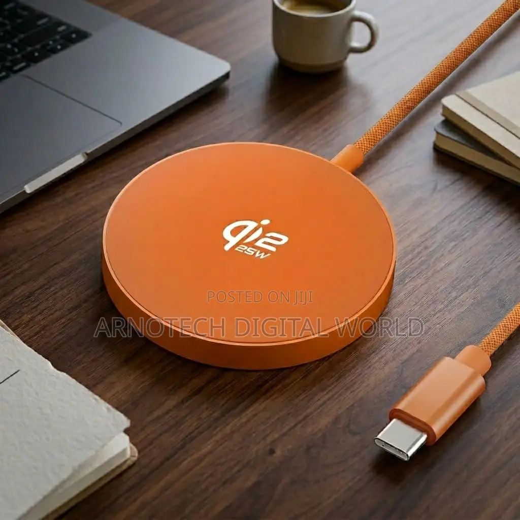 Magnetic Wireless Charging Pad 25w Fast Charger, Qi2 Usb C Charger