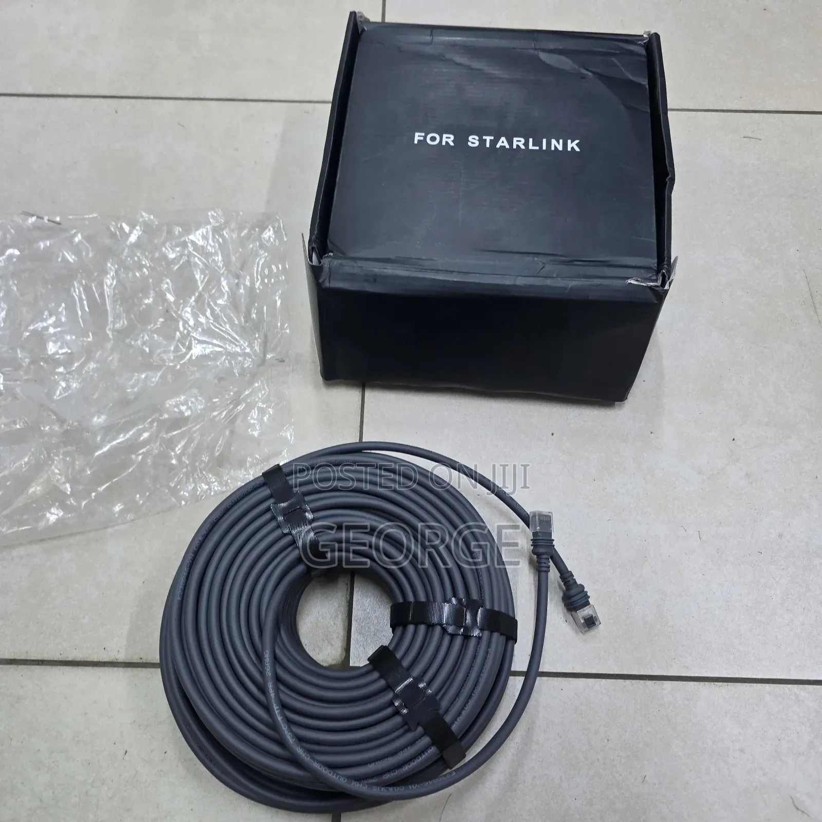 Starlink V3 Gen 4 45 Meter Cable for Standard Kit – Genuine Accessory