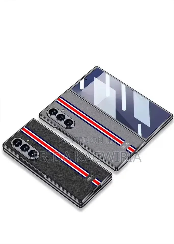Luxury Leather Back Cover for Samsung Fold 7