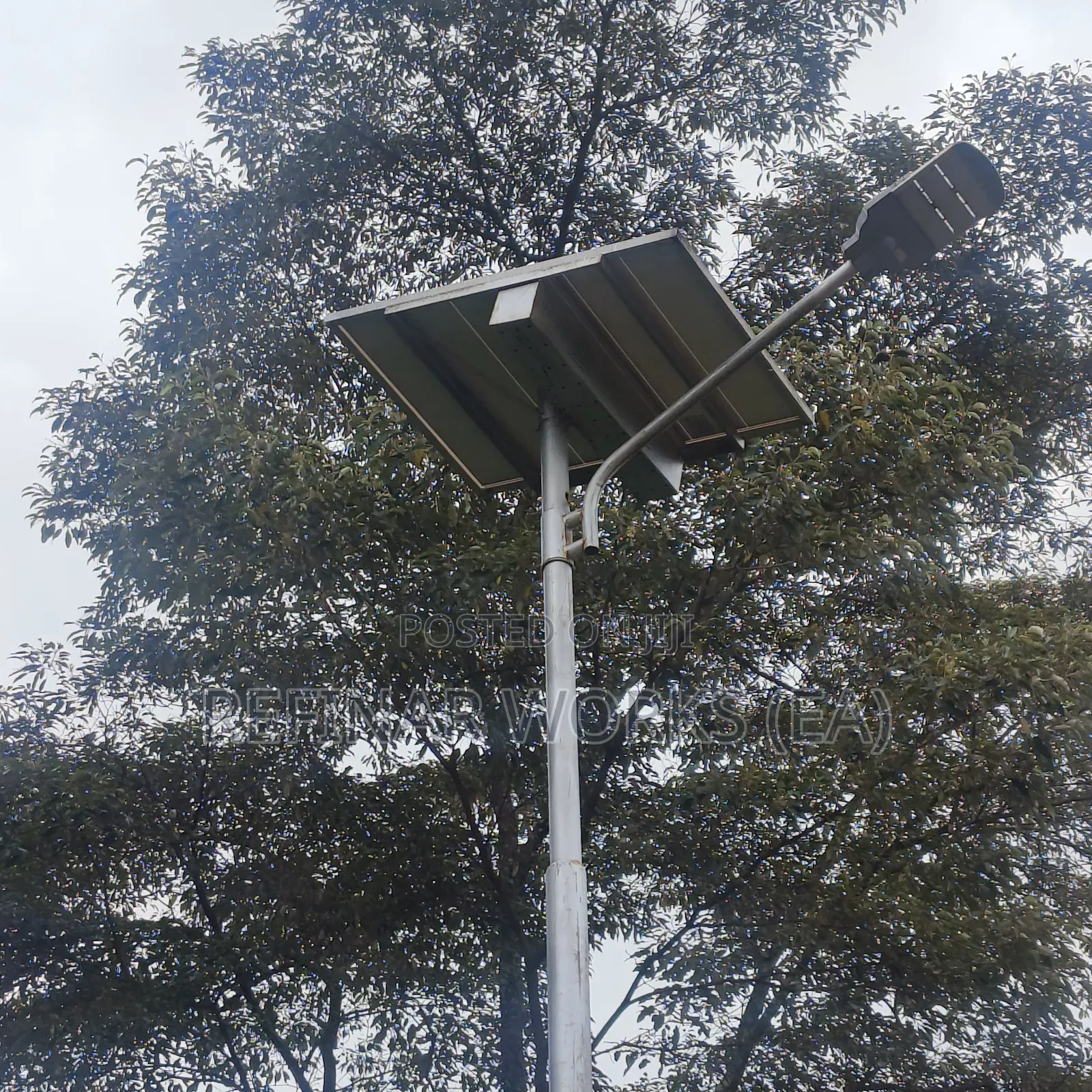 Galvanized Mild Steel Road and Street Light Poles Made on Order