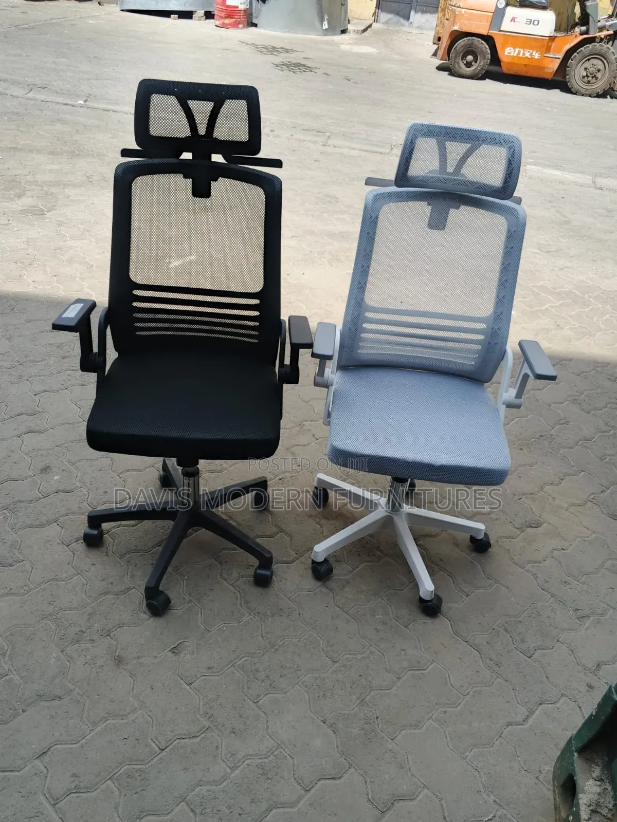 Two Ergonomic Office Mesh Chair