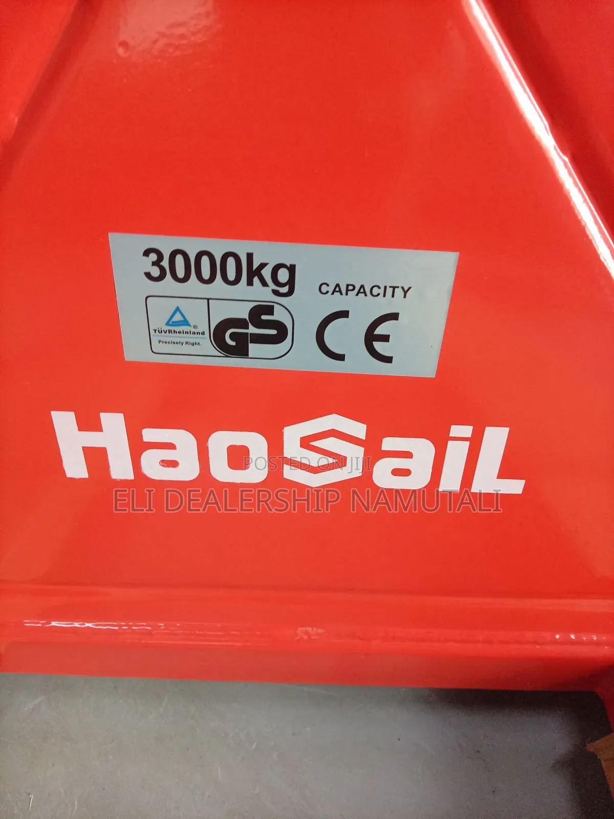 Haosail 3 Ton Manual Hydraulic Pallet Truck