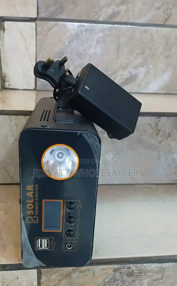 Portable Solar Power Station 3 in 1 Inverter+Battery+Solar Controller