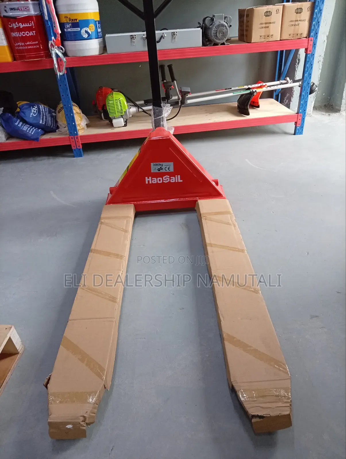 Warehouse Fork Pallet Truck 3000kg Capacity/Haosail