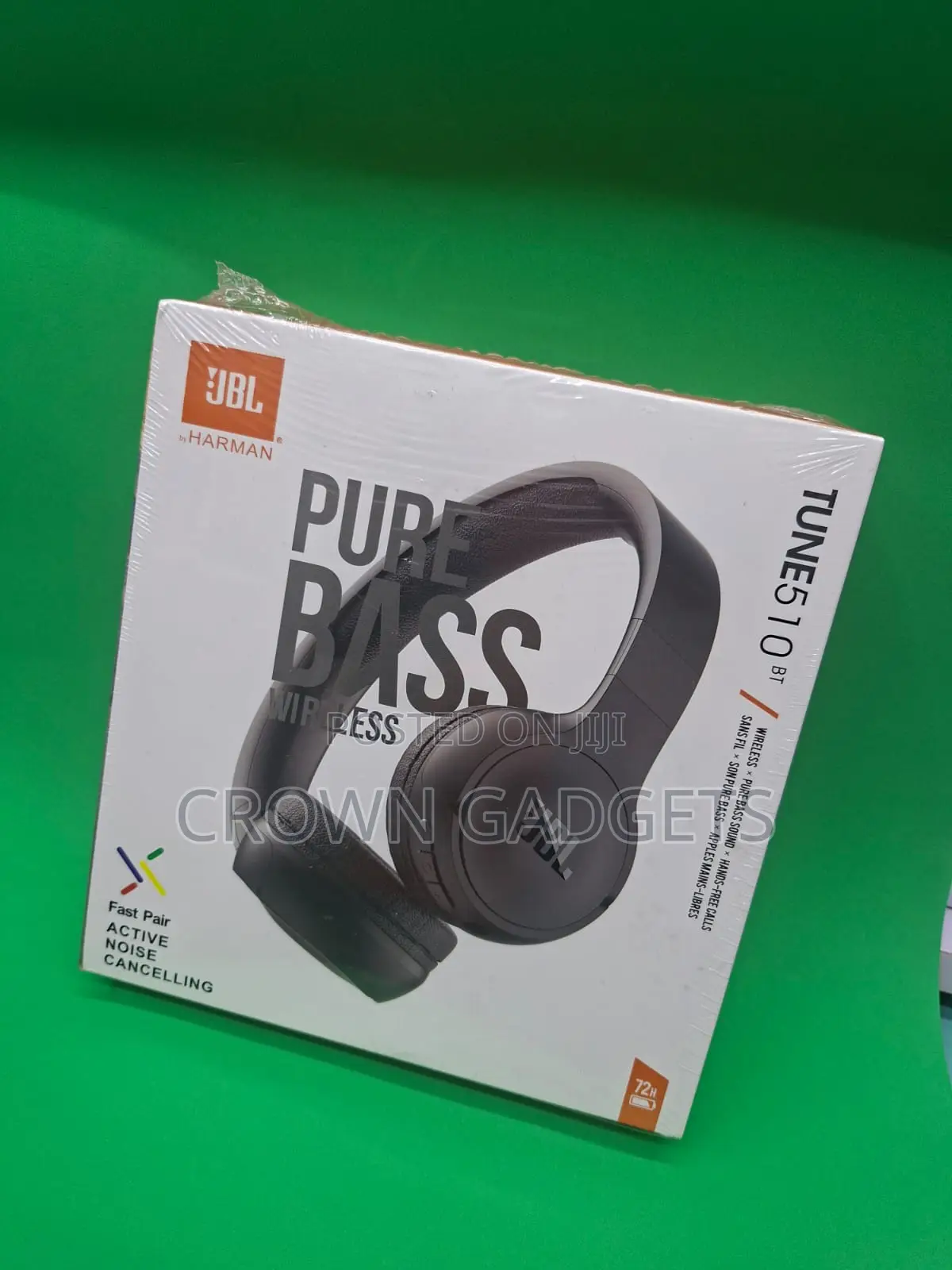 JBL Tune 510bt Wireless Bluetooth Headphones Pure Bass Sound