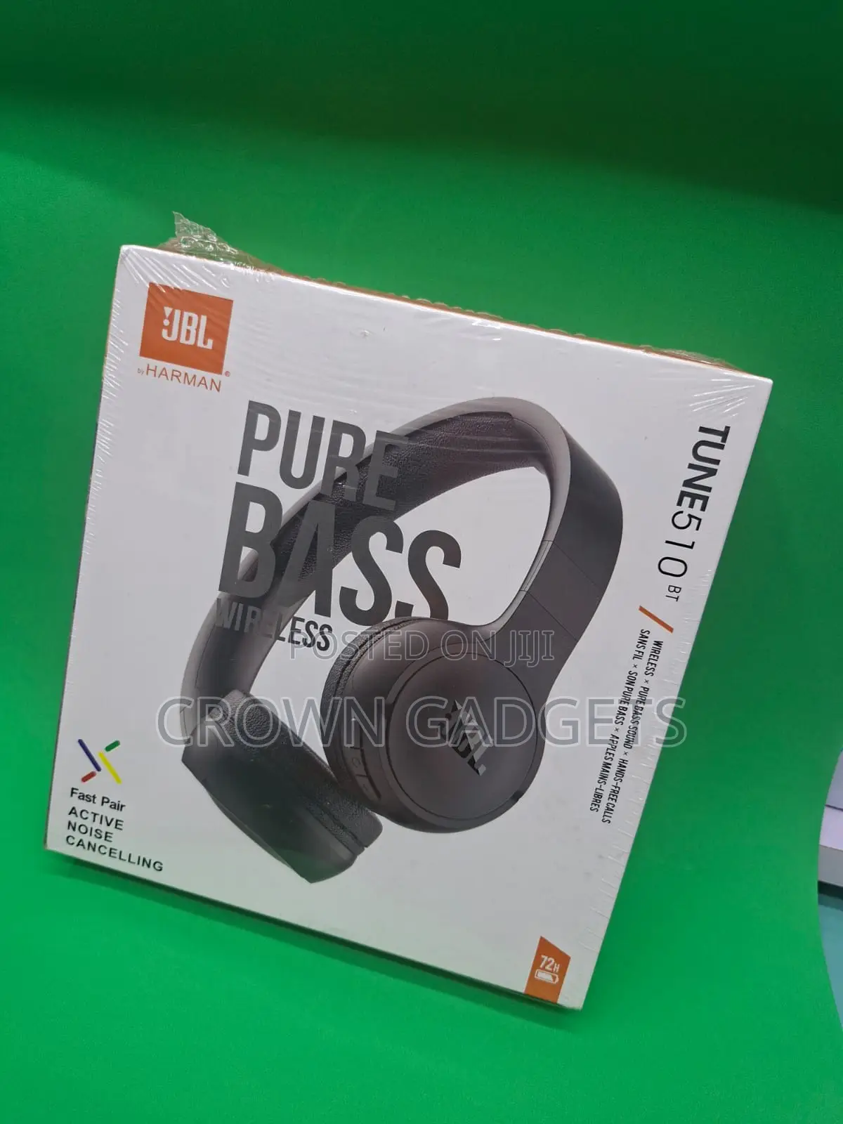JBL Tune 510bt Wireless Bluetooth Headphones Pure Bass Sound