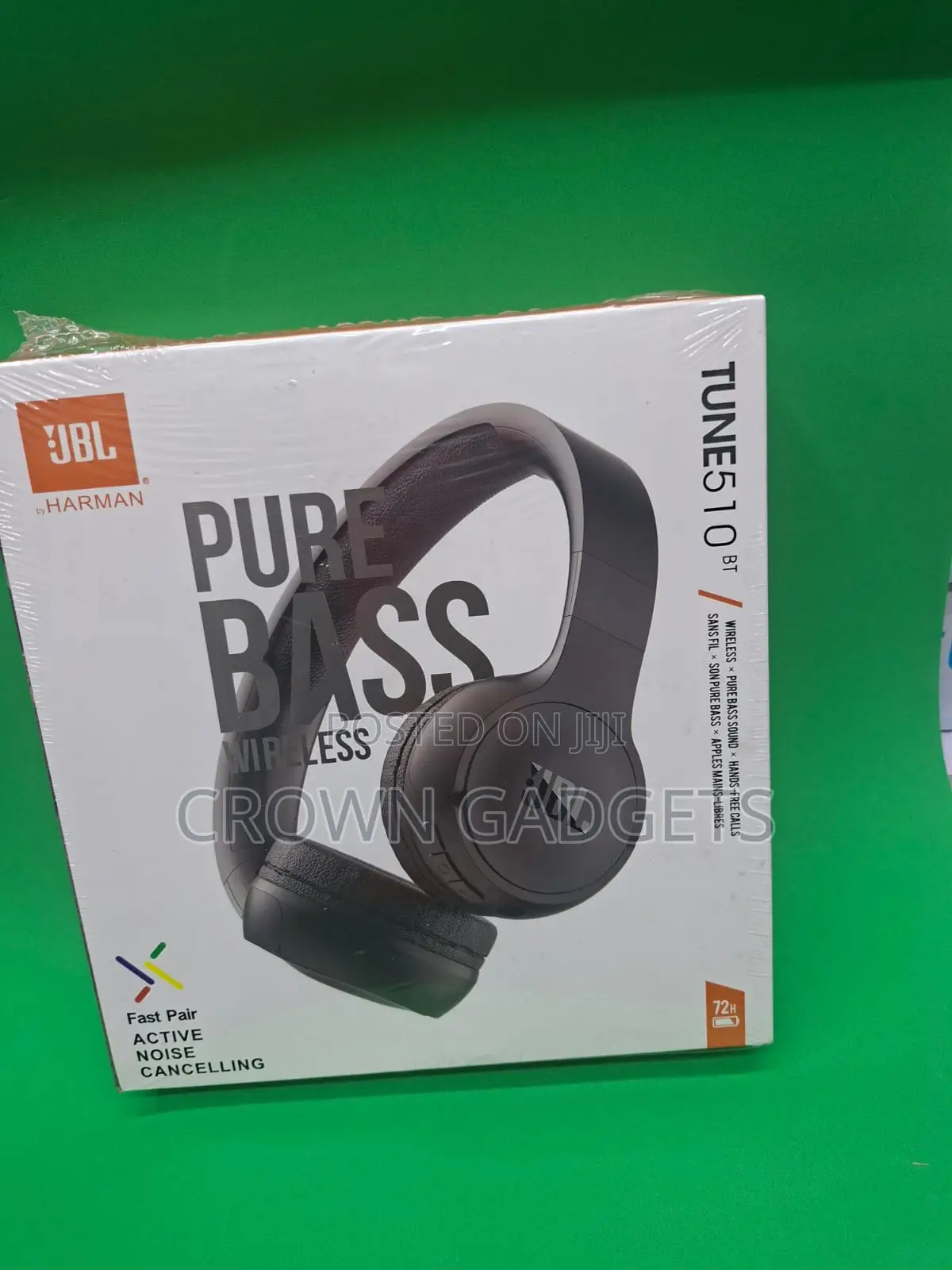 JBL Tune 510bt Wireless Bluetooth Headphones Pure Bass Sound
