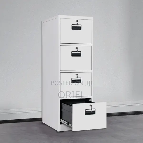 Office Cabinet : 4 Drawer File Cabinet With 4 Keys