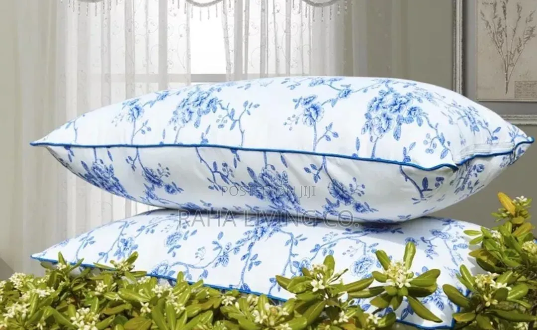 Hd Fibre Bed Pillows | Soft Fluffy | Per Pair