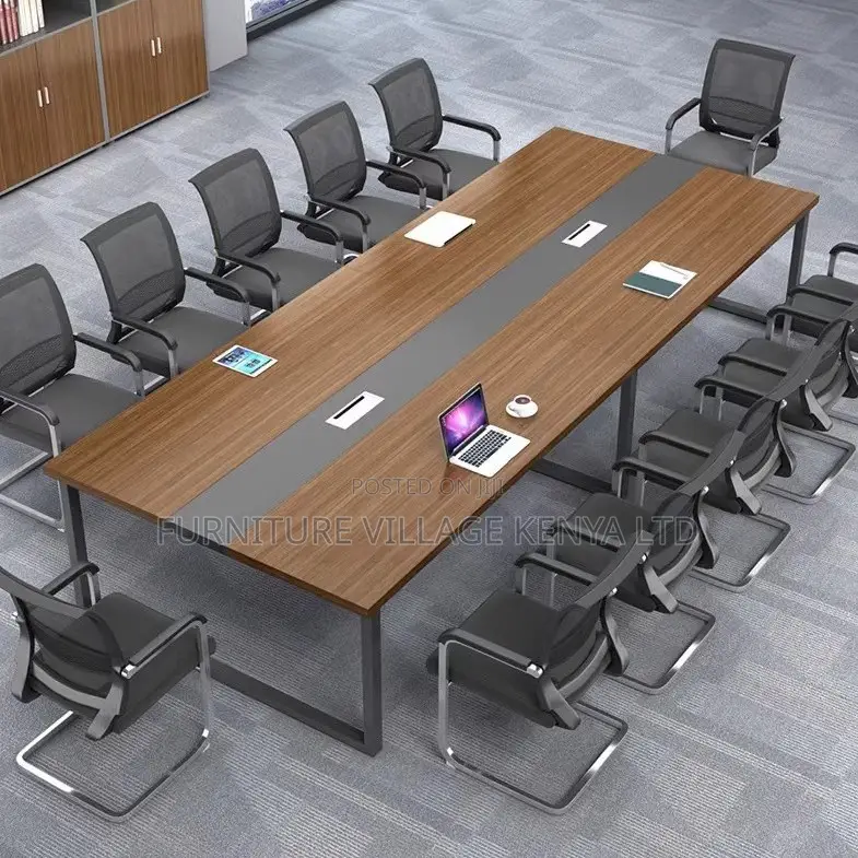 MDF Conference Table With Cable Box