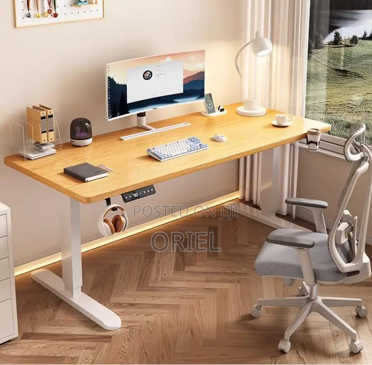 Office Computer Desk : 200cm Electric Desk