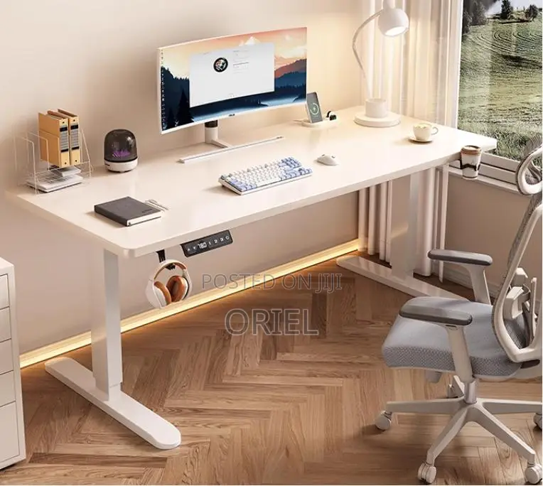 Office Computer Desk : 200cm Electric Desk
