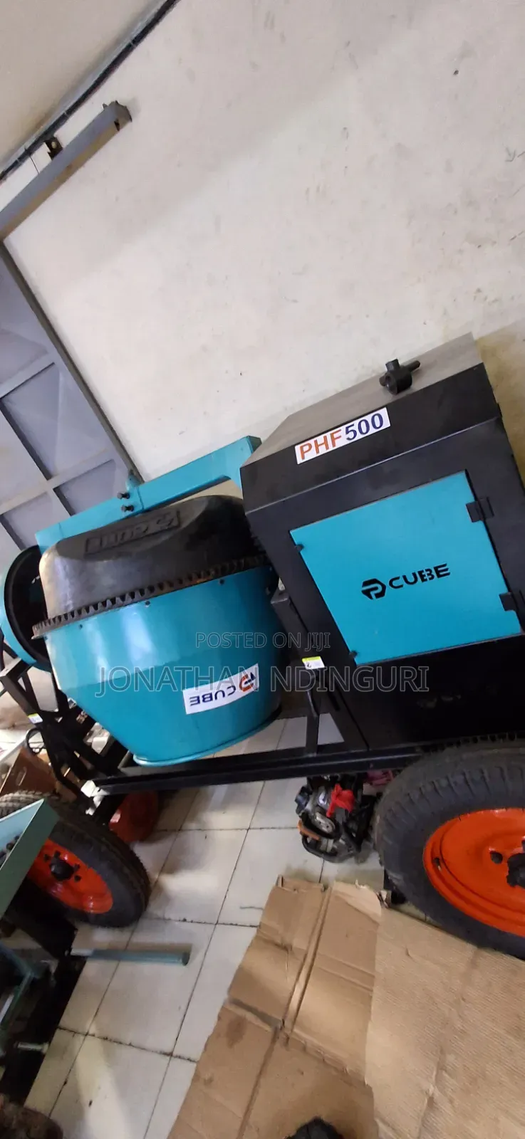 High Capacity Concrete Mixer Machine