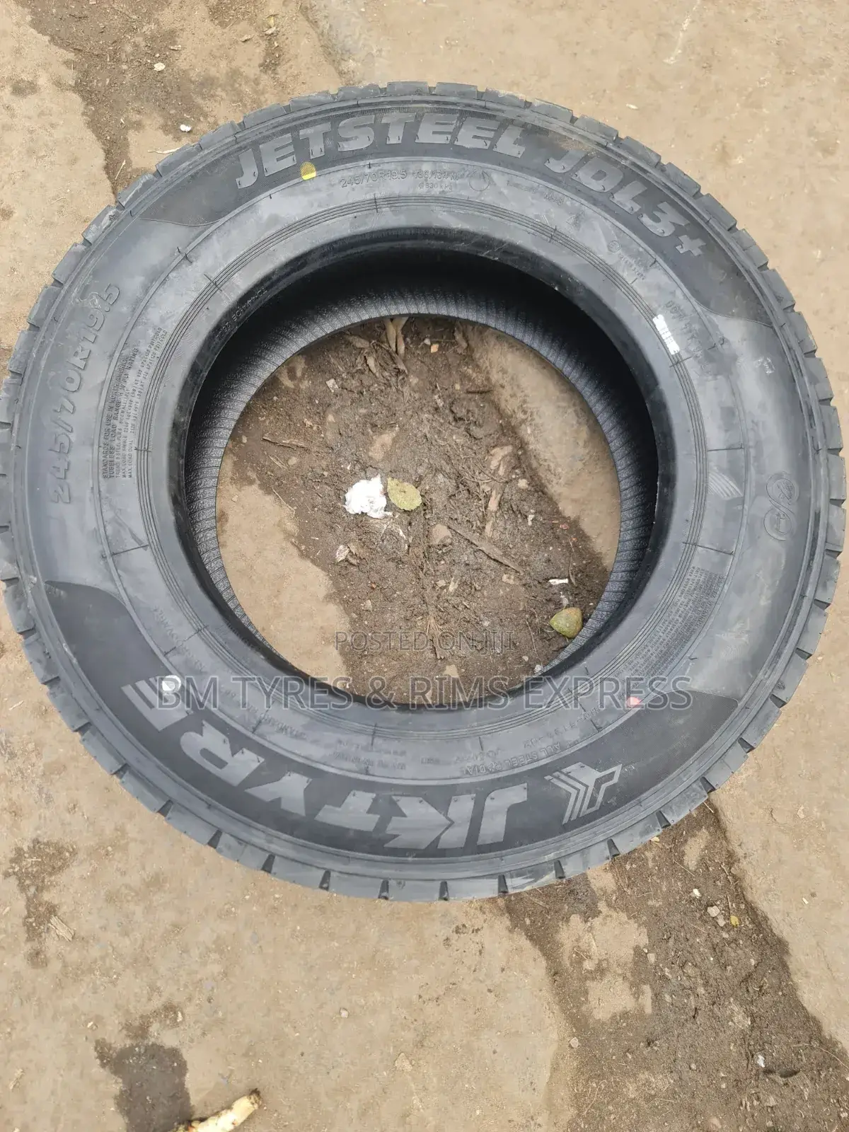 245 /70 R19. 5 Jk Tires (Diff) India.