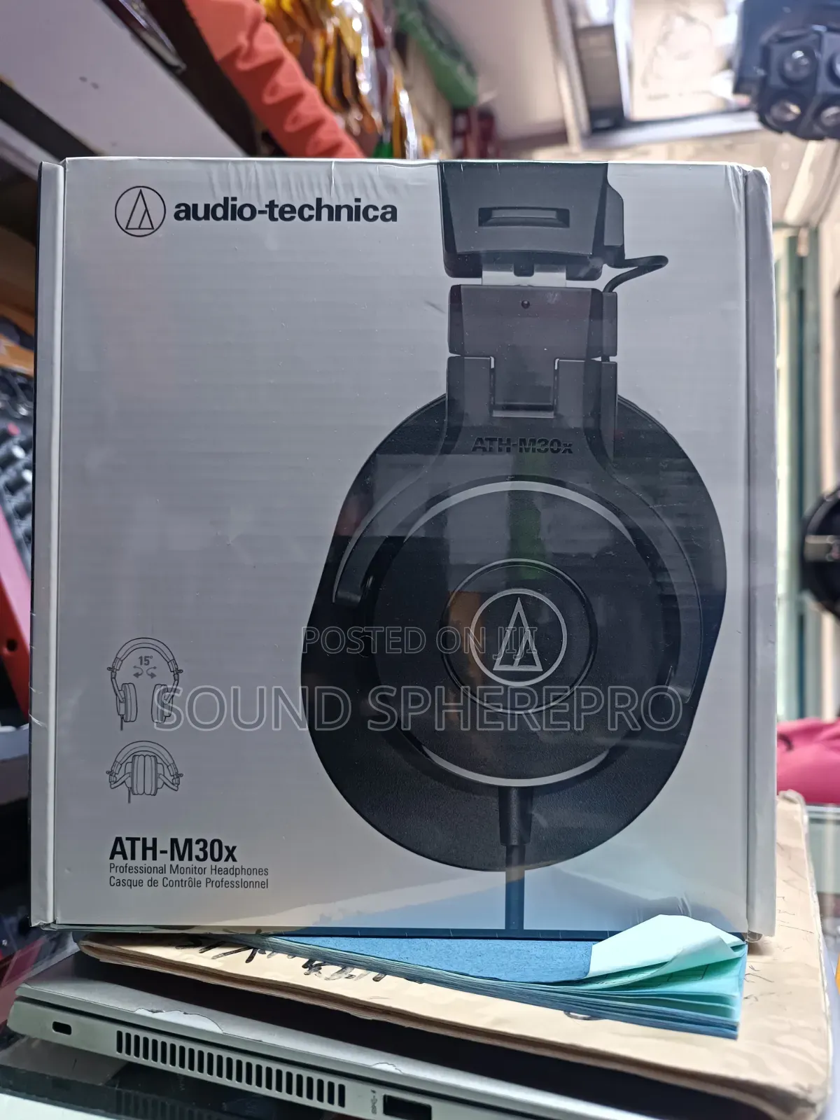 Audio Technica Ath-M30x Headphones