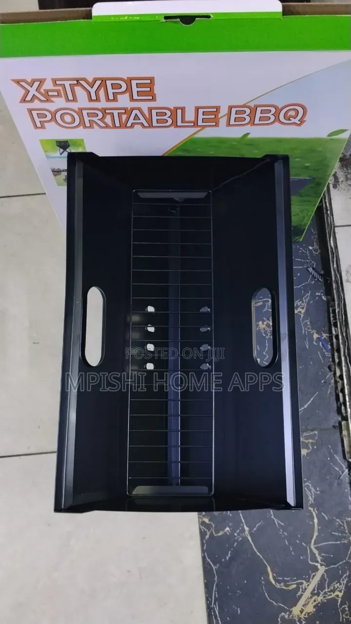 Foldable X-Type Charcoal Grill