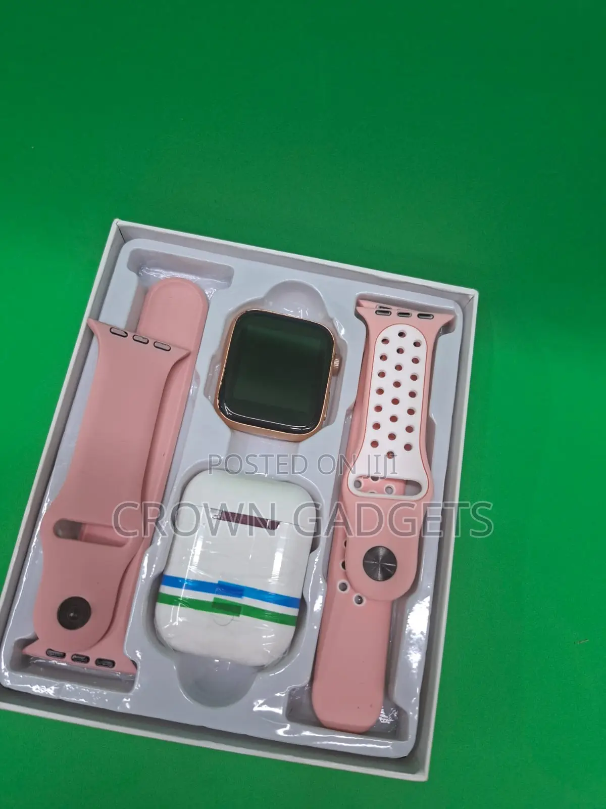 W26 Pro Max Bluetooth Calling Watch With Wireless Earbuds