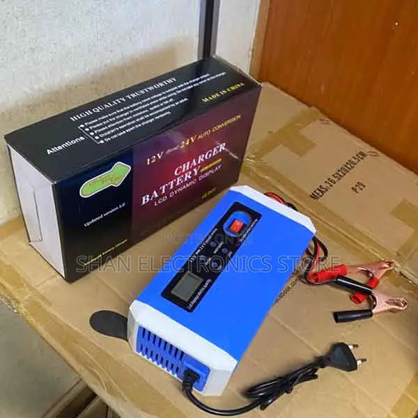 Intelligent Pulse Battery Charger—10a 12v/24v Car With Automatic
