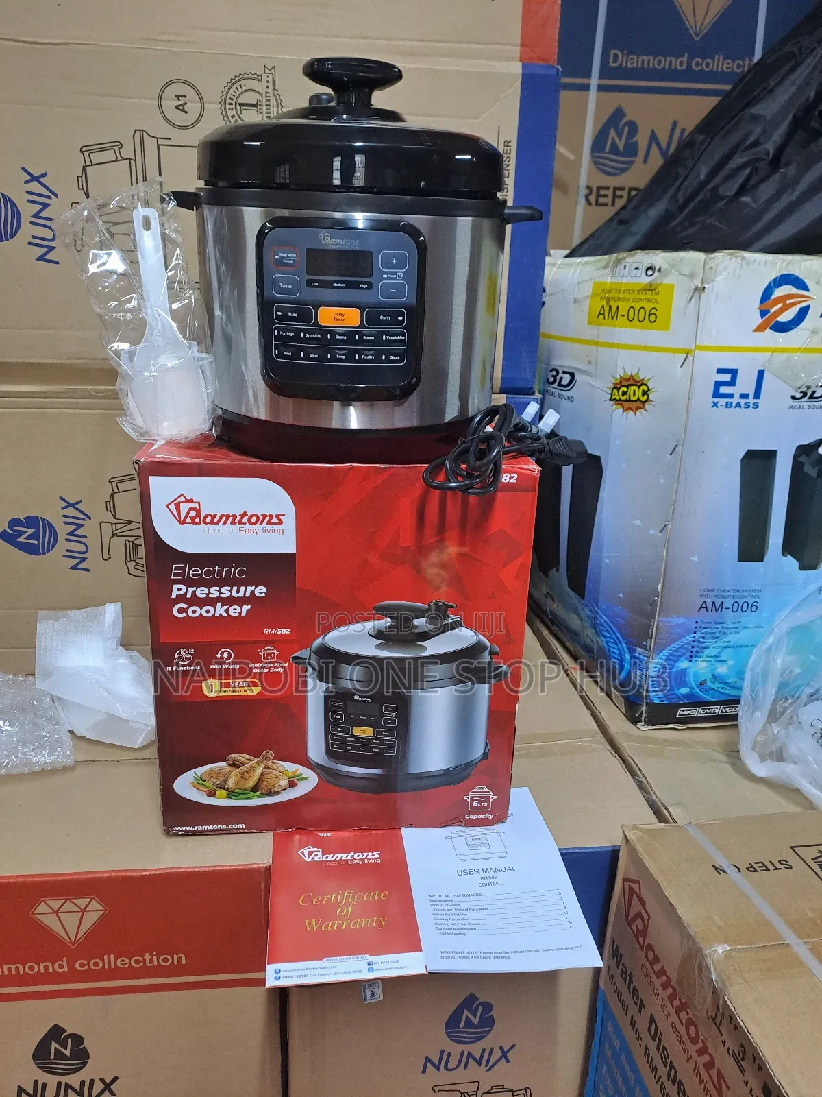 Big Brand Ramtons Pressure Cooker