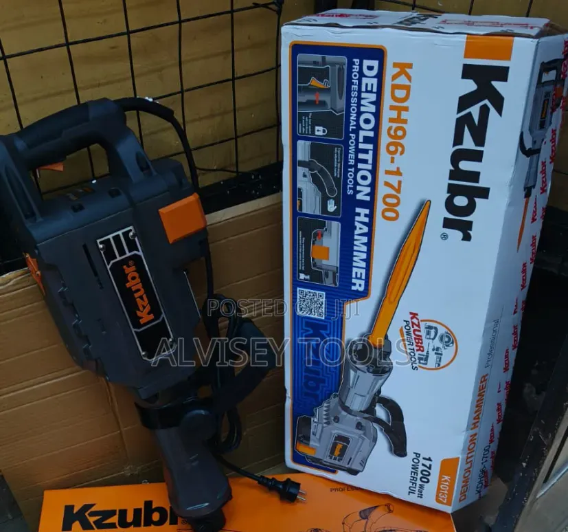 Powerful Kzubr Demolition Hammer 1700w