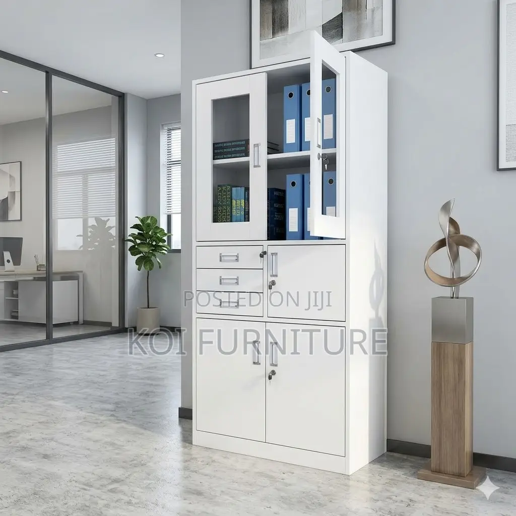 Office Cabinet; Executive Filing Cabinet With Secret Safe