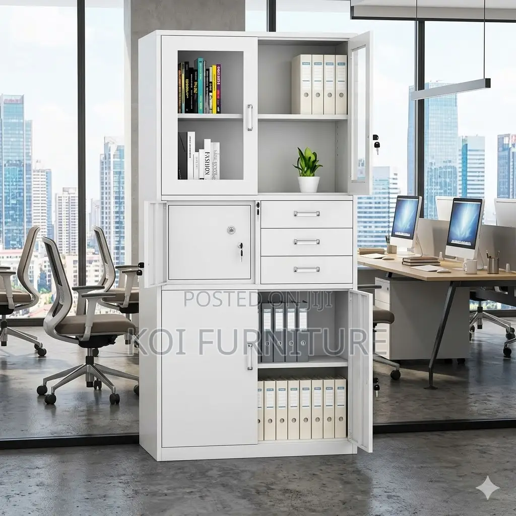 Office Cabinet; Executive Filing Cabinet With Secret Safe