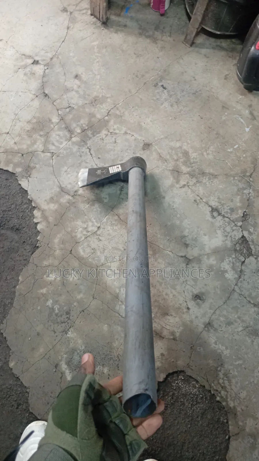 Heavy Duty Mild Steel Shoka/ Axe.