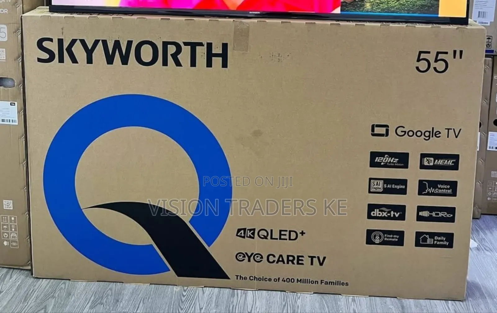 Skyworth Inches Qled Uhd Google Smart Android Frameles Tv