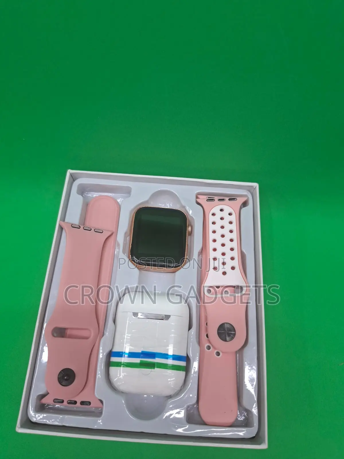 W26 Pro Max Smart Watch Bundle With Earbuds and Bands