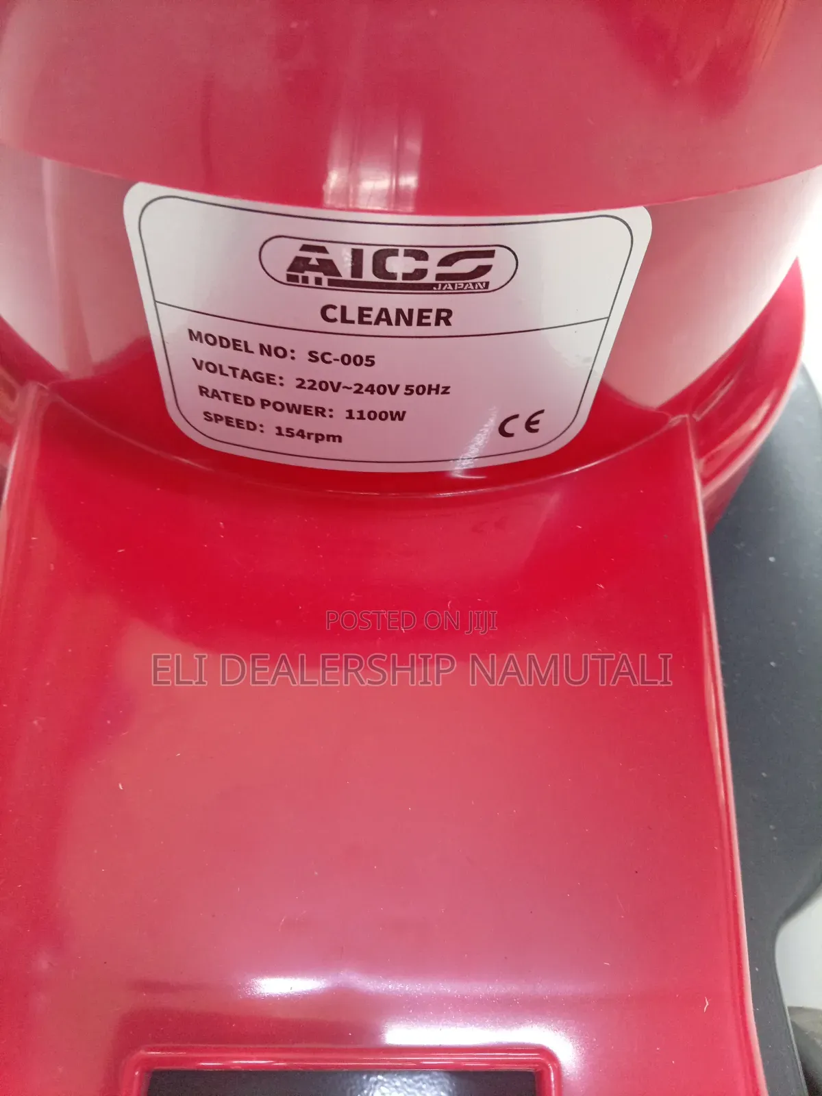 Aico Sc-005 1100w Floor Scrubber With Soft Brush,Hard Brush Pad Holder