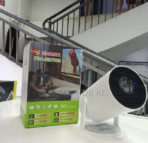Hy300 Pro Smart Projector for Home Movies and Streaming