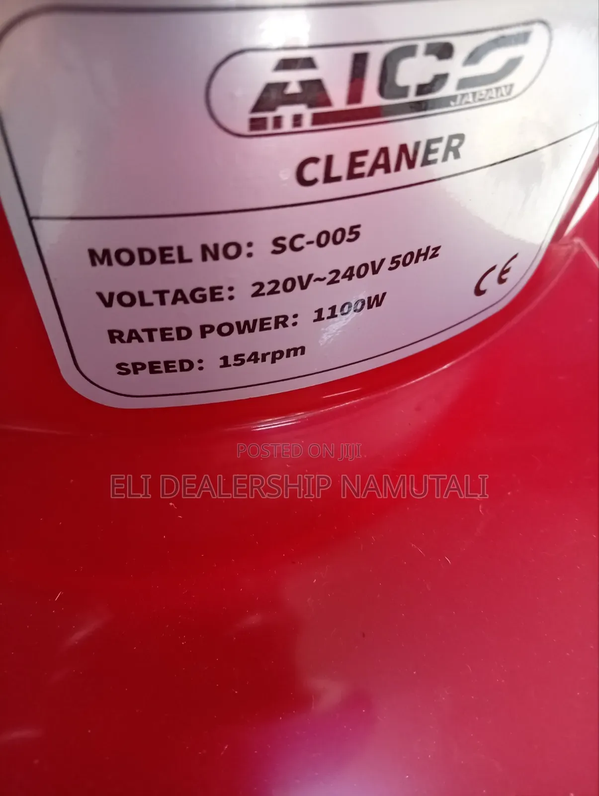 Aico Sc-005 Floor Restoration And Maintenance Machine