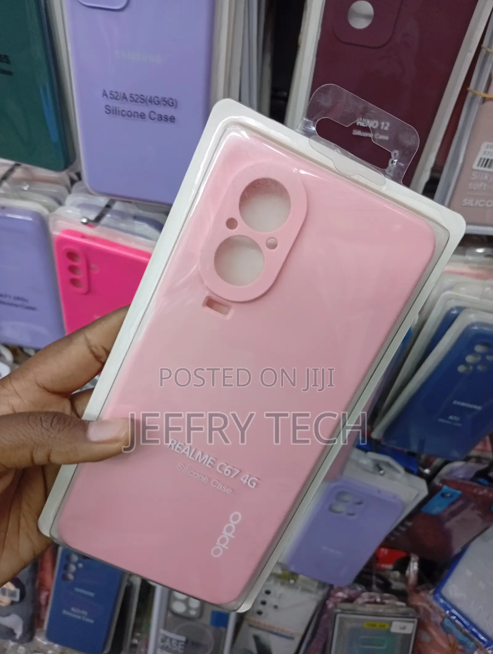 Realme C67 4g Distinctive Elongated Oval Camera Cutout Cover