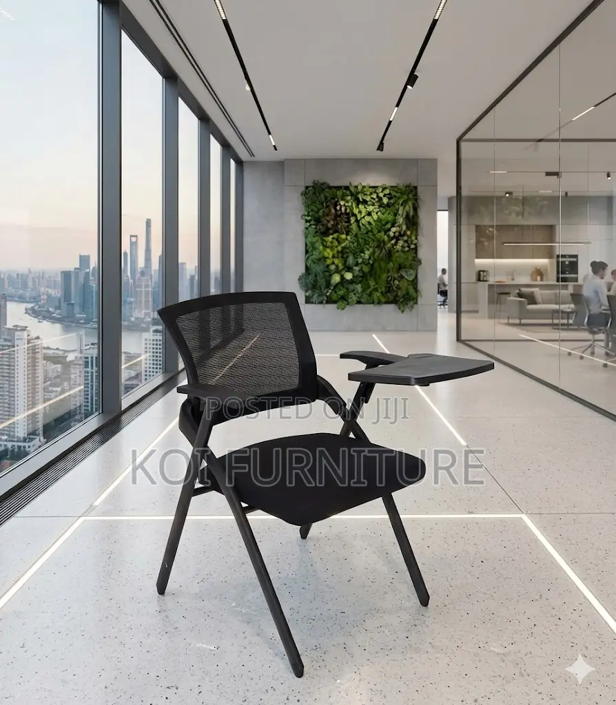 Office Chairs; Black Home School Chair With Pad